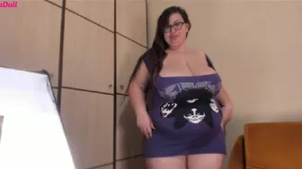 Faphouse - I Am Wearing Purple Dress And Share The Beauty With You - Look At That Back
