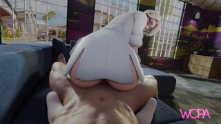 [ WOPA ] - THE BEST POV; VERY EXCITING MILF BLONDE - (3D HD)