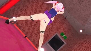 Big Breasts Bitch-chan Dirty Little Ghost Dance - MMD