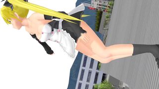 【MMD】It seems that he worked hard at a high place - Healthy blue sky