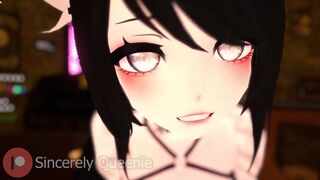 Lewd Neko Mommy Milk Café - ASMR Roleplay - Kissing - Purring and Ear Tongue Action owo