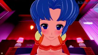 Kusuha Mizuha and I have intense sex at a love hotel. - Super Robot Wars Alpha POV Hentai