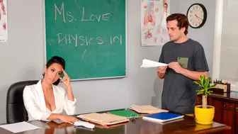 My First Sex Teacher - Mature Isis Love Fucking In The Desk With Her Big Ass