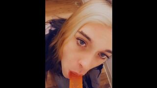 Emo Girl Loves To Strip and Masturbate