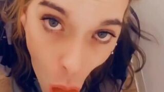Emo Girl Loves To Strip and Masturbate