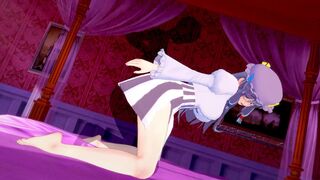 【PATCHOULI KNOWLEDGE】【HENTAI 3D】【TOUHOU PROJECT/PROJECT SHRINE MAIDEN】