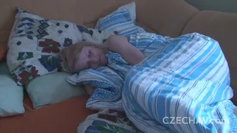 Czech Amateurs - Slim Blonde Sucks, Fucks And Swallows