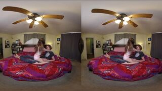 Virtual Reality Tests - Amateur Couple Trying 3D Porn!