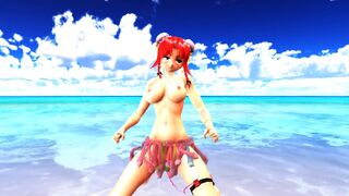 【MMD】Misuzu - Seems to be inviting you on the southern island【R-18】