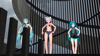 【MMD】Hatsune Miku - Real World【R-18】