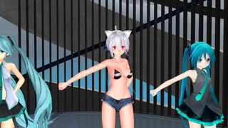 【MMD】Hatsune Miku - Real World【R-18】