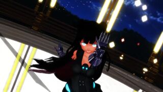 【MMD】Body To Body with a light pilgrimage demon【R-18】