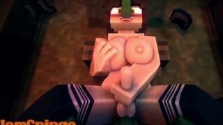 Camping night surprise - Minecraft
