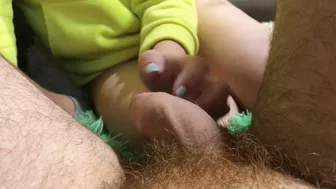Faphouse - Sex In The Office During Lunch Break. Cum On Red Hairy Pussy