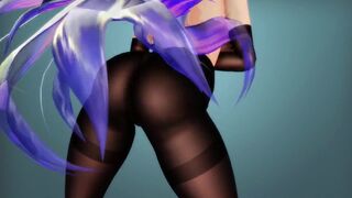 【MMD】(Pantyhose) Haku - sexymi【R-18】