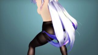 【MMD】(Pantyhose) Haku - sexymi【R-18】