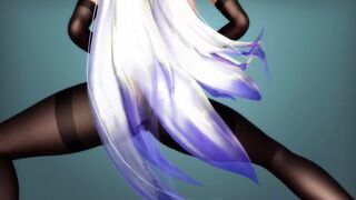 【MMD】(Pantyhose) Haku - sexymi【R-18】