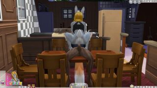 Wolf and Bunny Sims 4 Furry EP. 4