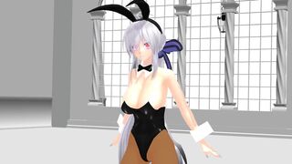 【MMD】Haku front and back lovers【R-18】