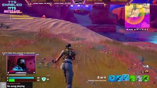 Highlight: Fortnite almost getting the victory royal! 2nd place!:((