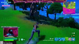 Highlight: Fortnite almost getting the victory royal! 2nd place!:((