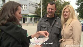 Czech Couples - Horny young blonde