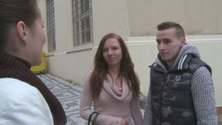 Czech Couples - Cute uni student needs money