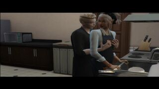 Sims 4: Fucking with the maid