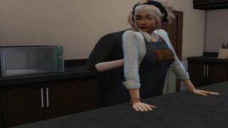 Sims 4: Fucking with the maid