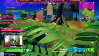 Highlight: Fortnite first time seeing a tank! Got 8th place!