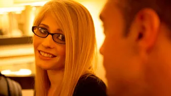 College Sugar Babes - Semi-Reluctant College Hottie, Allie James, Meets Her Sugardaddy And Gets Right Down To Business