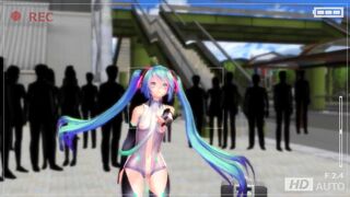 【MMD】Tda Miku - Commonplace【R-18】