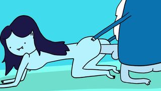 Marceline The Vampire Queen Fucks The Ice King - Adventure Time Porn Parody