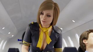 Matrix Hearts: Slutty Stewardess-Ep1