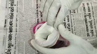 Vibrating DIY Homemade Fleshlight Tutorial - Guy Moaning Loud While Cum