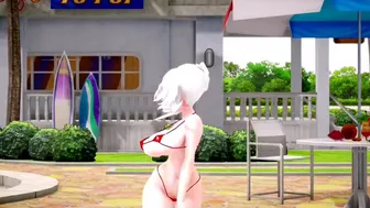 MMD Haku Toxic R-18