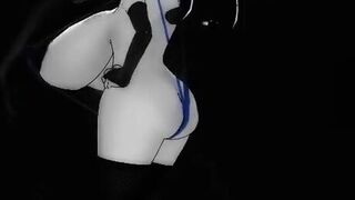 【MMD】(Gigantic breasts) Wo-class - Lamb【R-18】