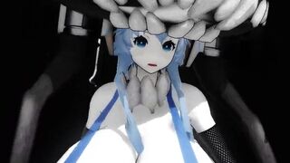 【MMD】(Gigantic breasts) Wo-class - Lamb【R-18】