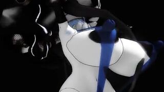 【MMD】(Gigantic breasts) Wo-class - Lamb【R-18】