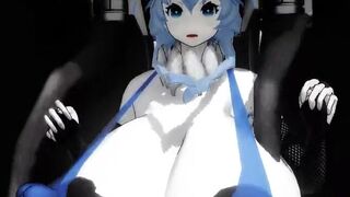 【MMD】(Gigantic breasts) Wo-class - Lamb【R-18】