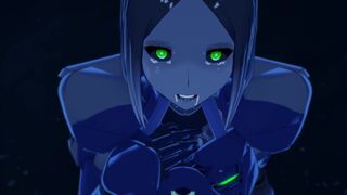 Necron Anime Girl BJ | Warhammer 40k