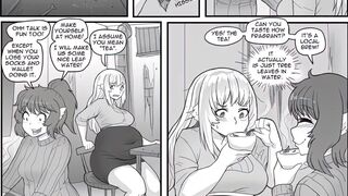 No lunch break Full comic - Weight gain