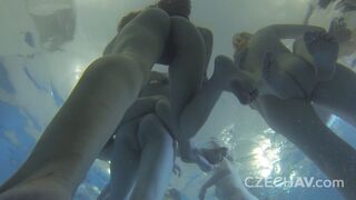 Czech Lesbians - Lesbian underwater orgy