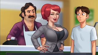 Let's Play Summertime Saga - He Was Shock By Her Massive Boobs Ep 62