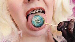 Faphouse - Asmr Video: Lipstick, Mesh Gloves and Lollipop (arya Grander)