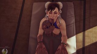 Chun-Li's training Street Fighter 3D Porn
