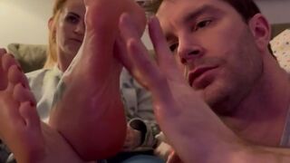 Switch Gamer Girl Get's a Sensual Foot Rub! (Part 2) HD PREVIEW
