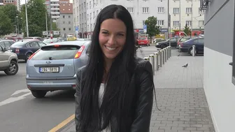 Czech Streets - The Beauty With A Cucumber Up Her Ass