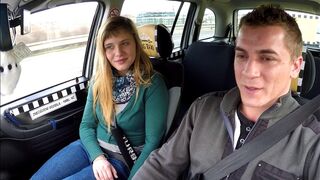 Czech Taxi - Mega squirt and anal orgasm