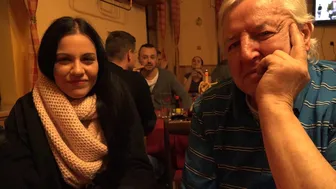 Twins harass a pensioner